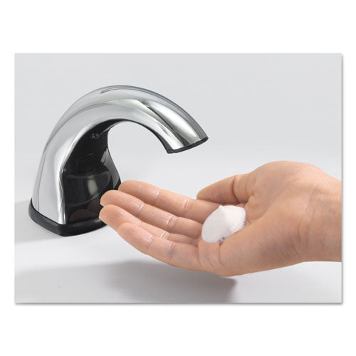 Image of GOJO® Cxi Touch Free Counter Mount Soap Dispenser, 1,500 Ml/2,300 Ml, 2.25 X 5.75 X 9.39, Chrome