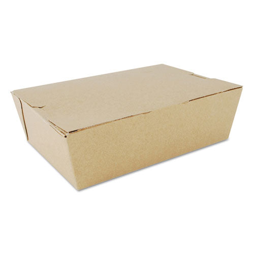 Image of SCT® ChampPak Carryout Boxes, #3, 7.75 x 5.5 x 2.5, Brown, Paper, 200/Carton