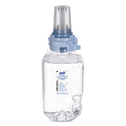 Image of PURELL® Advanced Hand Sanitizer Foam, For ADX-7 Dispensers, 700 mL Refill, Fragrance-Free