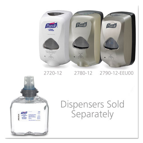 Image of PURELL® Advanced Hand Sanitizer TFX Refill, Foam, 1,200 mL, Unscented, 2/Carton
