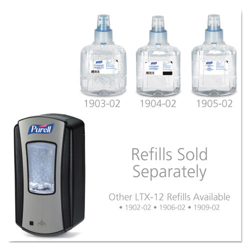 Image of PURELL® Ltx-12 Touch-Free Dispenser, 1,200 Ml, 5.75 X 4 X 10.5, Black