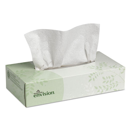 Image of Georgia Pacific® Professional Facial Tissue, 2-Ply, White, 100 Sheets/box, 30 Boxes/carton