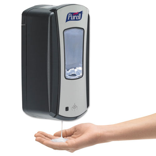 Image of PURELL® Ltx-12 Touch-Free Dispenser, 1,200 Ml, 5.75 X 4 X 10.5, Black