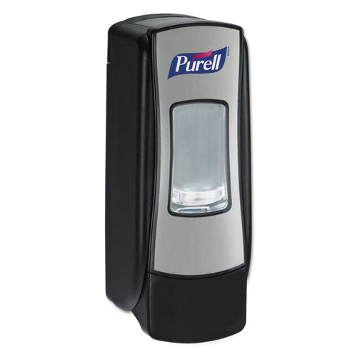 Image of PURELL® Adx-7 Dispenser, 700 Ml, 3.75 X 3.5 X 9.75, Chrome/Black
