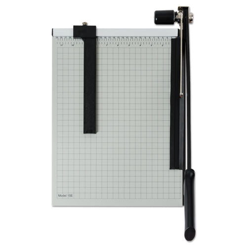 Image of Dahle® Vantage Guillotine Paper Trimmer/cutter, 15 Sheets, 15" Cut Length, Metal Base, 12.25 X 15.75