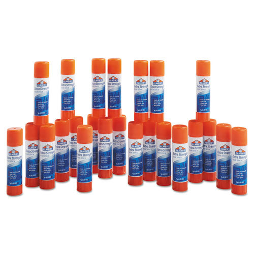 Image of Elmer's® Extra-Strength Office Glue Stick, 0.28 Oz, Dries Clear, 24/pack