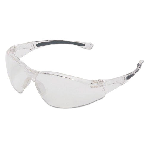Image of Honeywell Uvex A800 Series Safety Eyewear, Scratch-Resistant, Clear Frame, Clear Lens