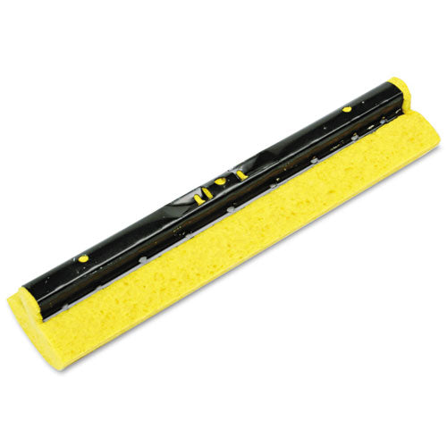 Image of Rubbermaid® Commercial Mop Head Refill For Steel Roller, Sponge, 12" Wide, Yellow