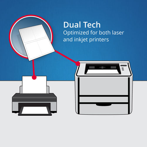 Image of Avery® Large Rotary Cards, Laser/inkjet, 3 X 5, White, 3 Cards/sheet, 150 Cards/box