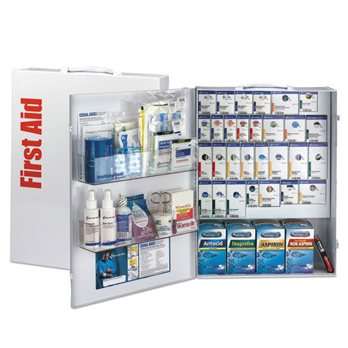 Image of First Aid Only SmartCompliance General Business First Aid Kit for 150 People, 925 Pieces, Metal Case