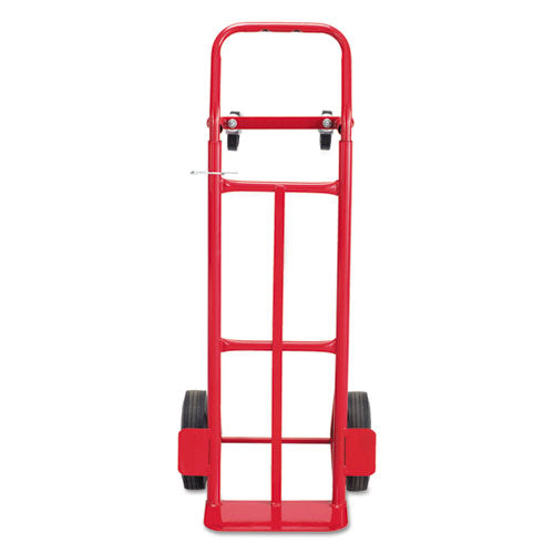 Image of Safco® Two-Way Convertible Hand Truck, 500 to 600 lb Capacity, 18 x 51, Red