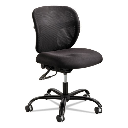 Image of Safco® Vue Intensive-Use Mesh Task Chair, Supports Up To 500 Lb, 18.5" To 21" Seat Height, Black
