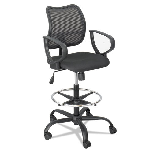 Image of Safco® Optional Loop Arm Kit for Mesh Extended Height Chairs for Safco Vue Mesh Extended-Height Chairs, Black, 2/Set