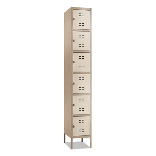 Image of Safco® Box Locker, 12w X 18d X 78h, Two-Tone Tan
