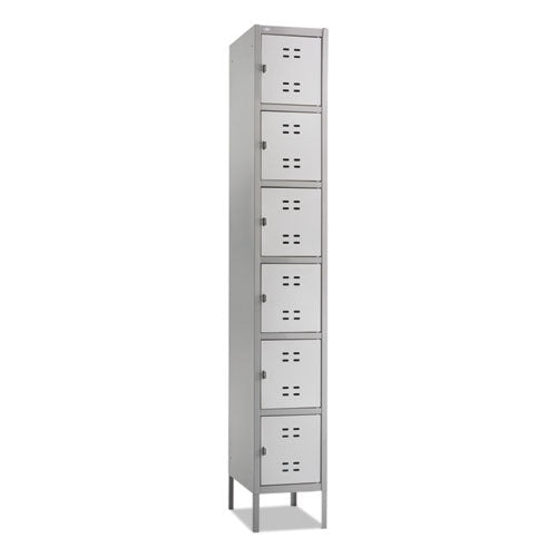 Image of Safco® Box Locker, 12w X 18d X 78h, Two-Tone Gray