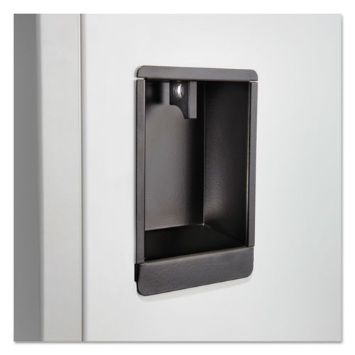 Image of Safco® Double-Tier Locker, 12w X 18d X 78h, Two-Tone Gray