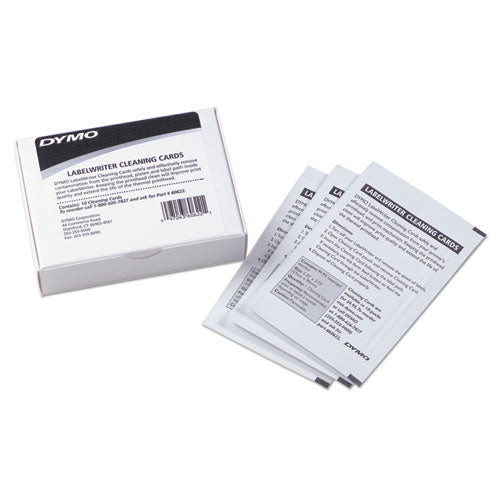 Image of DYMO® Labelwriter Cleaning Cards, 10/box