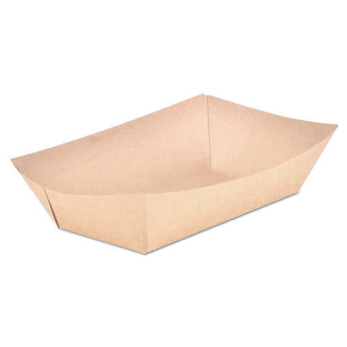 Image of SCT® Eco Food Trays, 5 lb Capacity, Brown, Paper, 500/Carton