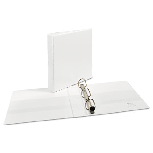 Image of Avery® Heavy-Duty View Binder With Durahinge And One Touch Ezd Rings, 3 Rings, 1.5" Capacity, 11 X 8.5, White