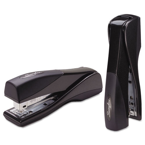 Image of Swingline® Optima Grip Full Strip Stapler, 25-Sheet Capacity, Graphite Black