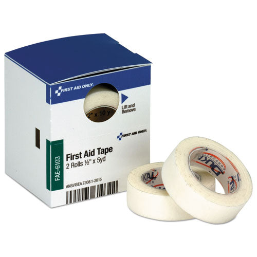 Image of First Aid Only Refill For Smartcompliance General Business Cabinet, First Aid Tape, 1/2" X 5 Yd, 2 Roll/box