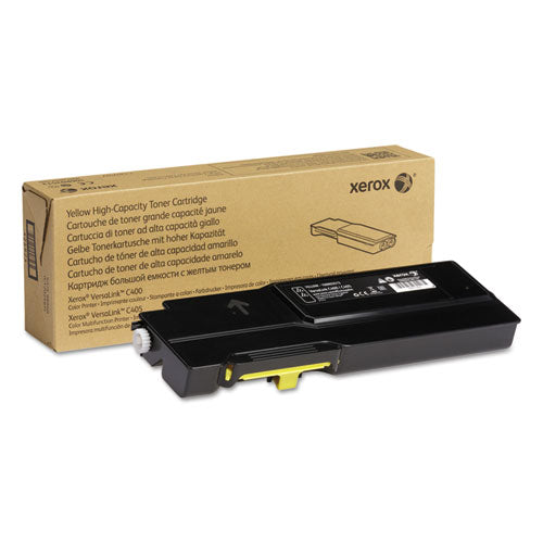 Image of Xerox® 106r03513 High-Yield Toner, 4,800 Page-Yield, Yellow