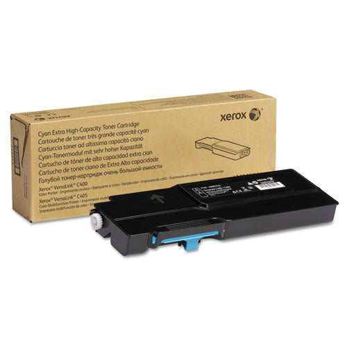 Image of Xerox® 106r03526 Extra High-Yield Toner, 8,000 Page-Yield, Cyan
