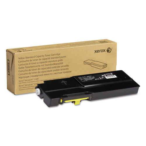 Image of Xerox® 106r03501 Toner, 2,500 Page-Yield, Yellow