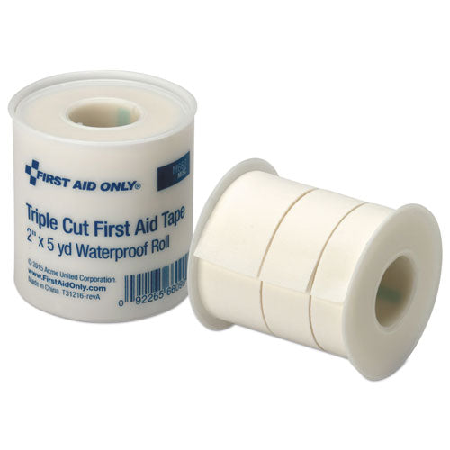 Image of First Aid Only Refill For Smartcompliance General Business Cabinet, Triplecut Adhesive Tape, 2" X 5 Yd Roll
