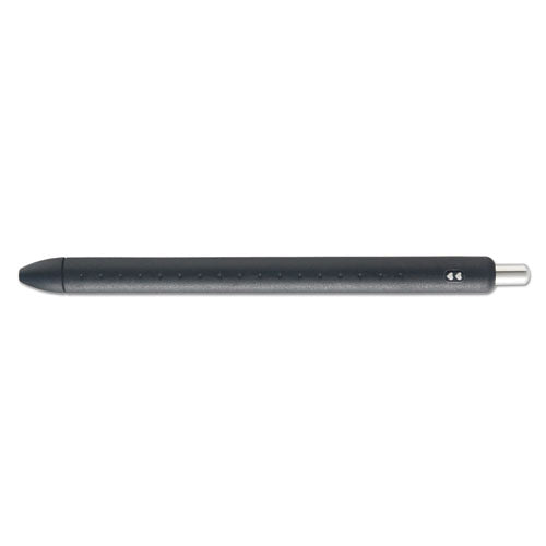 Image of Paper Mate® InkJoy Gel Pen, Retractable, Medium 0.7 mm, Black Ink, Black/Smoke Barrel, 36/Pack