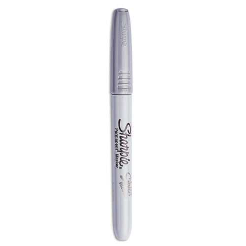 Image of Sharpie® Metallic Fine Point Permanent Marker Value Pack, Fine Bullet Tip, Metallic Silver, 36/pack