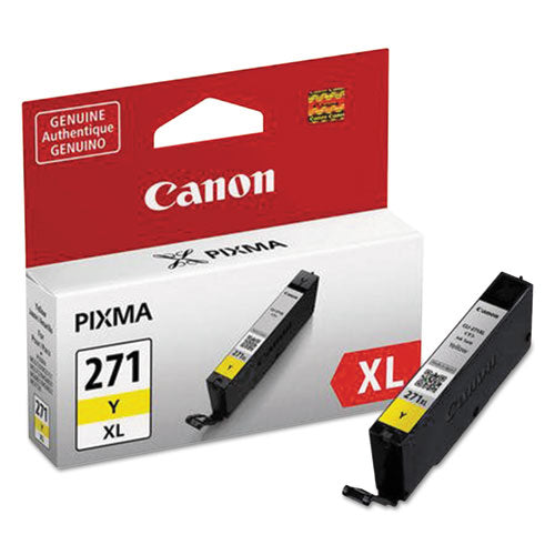 Image of Canon® 0339c001 (cli-271xl) High-Yield Ink, Yellow