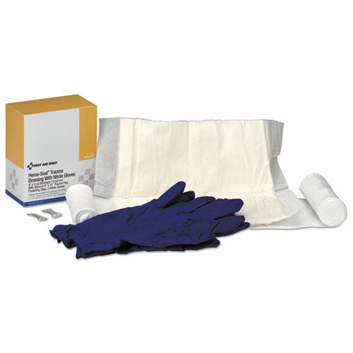 Image of First Aid Only Refill for SmartCompliance General Business Cabinet, Trauma Dressing