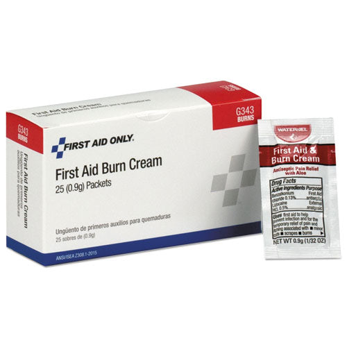 Image of First Aid Only 24 Unit Ansi Class A+ Refill, Burn Cream, 25/box