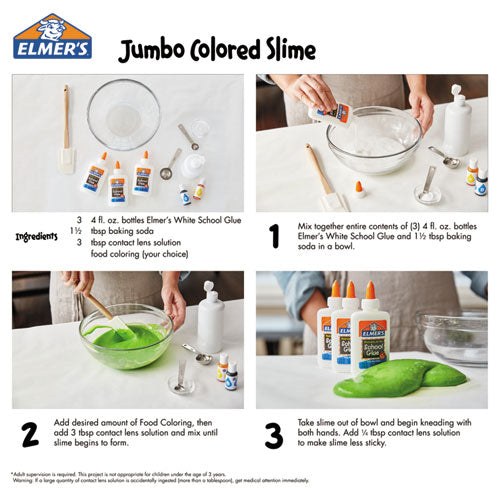 Image of Elmer's® Washable School Glue, 1.25 Oz, Dries Clear