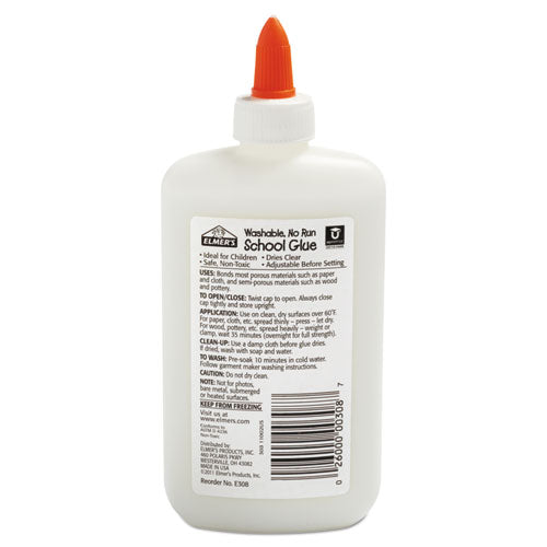 Image of Elmer's® Washable School Glue, 7.63 Oz, Dries Clear