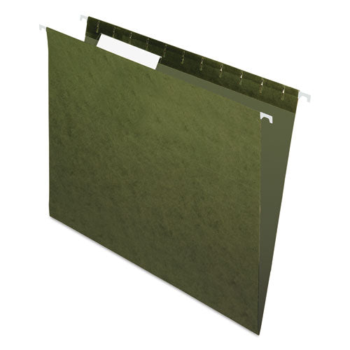 Image of Pendaflex® Standard Green Hanging Folders, Letter Size, 1/3-Cut Tabs, Standard Green, 25/Box