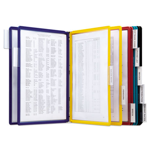 Image of Durable® VARIO Wall/Extension Reference System, 10 Panels, Assorted Borders and Panels