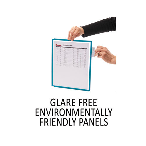 Image of Durable® Vario Wall Reference System, 5 Panels, Letter, Asst. Borders And Panels