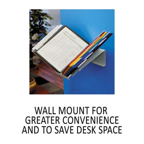 Image of Durable® Vario Reference Desktop System, 20 Panels, Assorted Borders And Panels