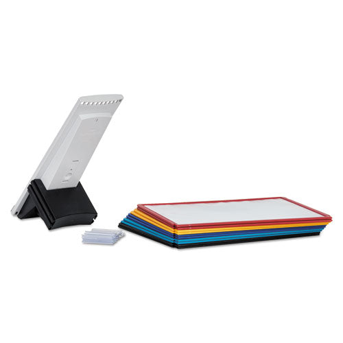 Image of Durable® SHERPA Reference System Extension Set, 10 Sleeves, Assorted Borders and Panels