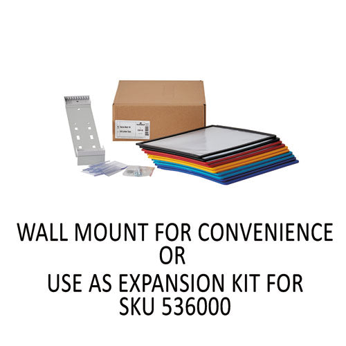 Image of Durable® VARIO Wall/Extension Reference System, 10 Panels, Assorted Borders and Panels