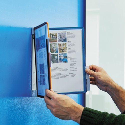 Image of Durable® Vario Wall Reference System, 5 Panels, Letter, Asst. Borders And Panels
