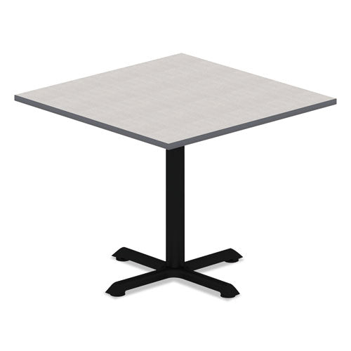 Image of Alera® Reversible Laminate Table Top, Square, 35.38w X 35.38d, White/gray