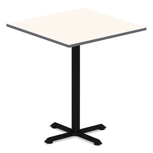 Image of Alera® Reversible Laminate Table Top, Square, 35.38w X 35.38d, White/gray