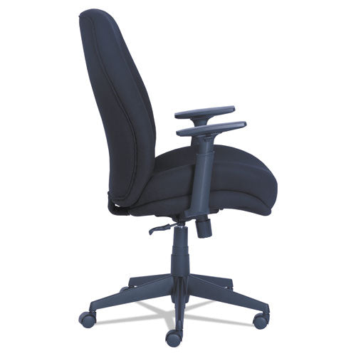 Image of La-Z-Boy® Baldwyn Series Mid Back Task Chair, Supports Up To 275 Lb, 19" To 22" Seat Height, Black