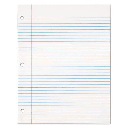 Image of TOPS Filler Paper, 3-Hole, 8.5 X 11, Medium/college Rule, 500/pack