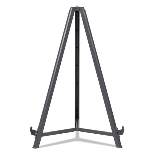 Image of MasterVision® Quantum Heavy Duty Display Easel, 35.62" to 61.22" High, Plastic, Black