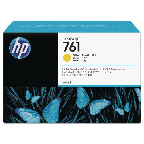 Image of HP HP 761, (cm992a) Yellow Original Ink Cartridge