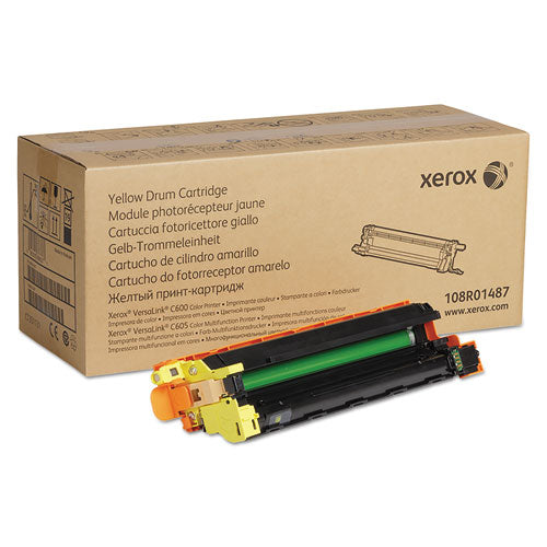 Image of Xerox® 108R01487 Drum Unit, 40,000 Page-Yield, Yellow